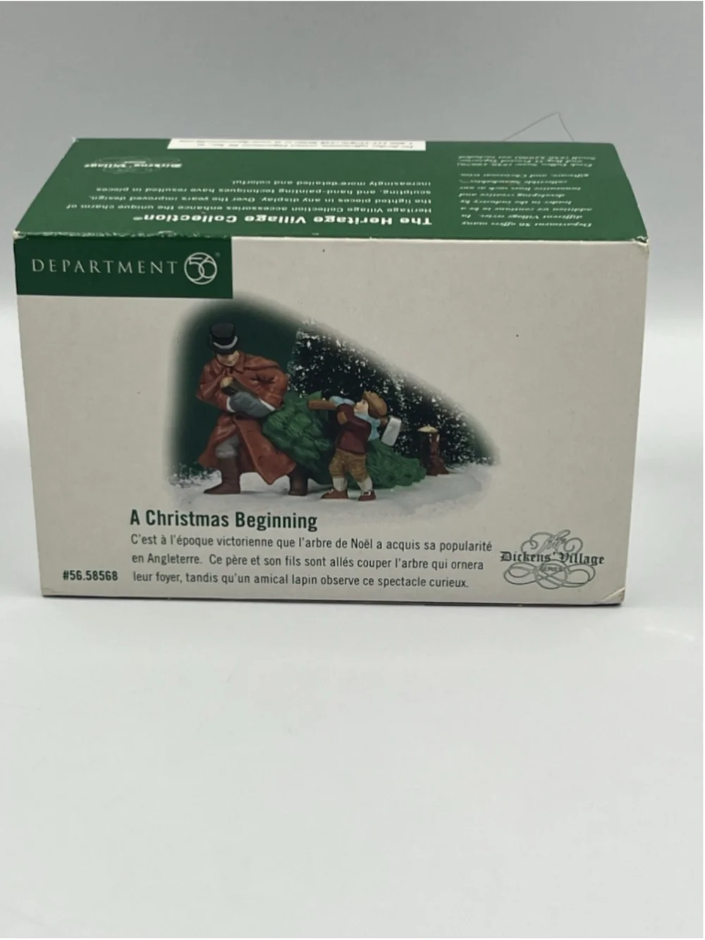VTG Dept 56 A Christmas Beginning Dickens Heritage Snow Village 58568 SEE